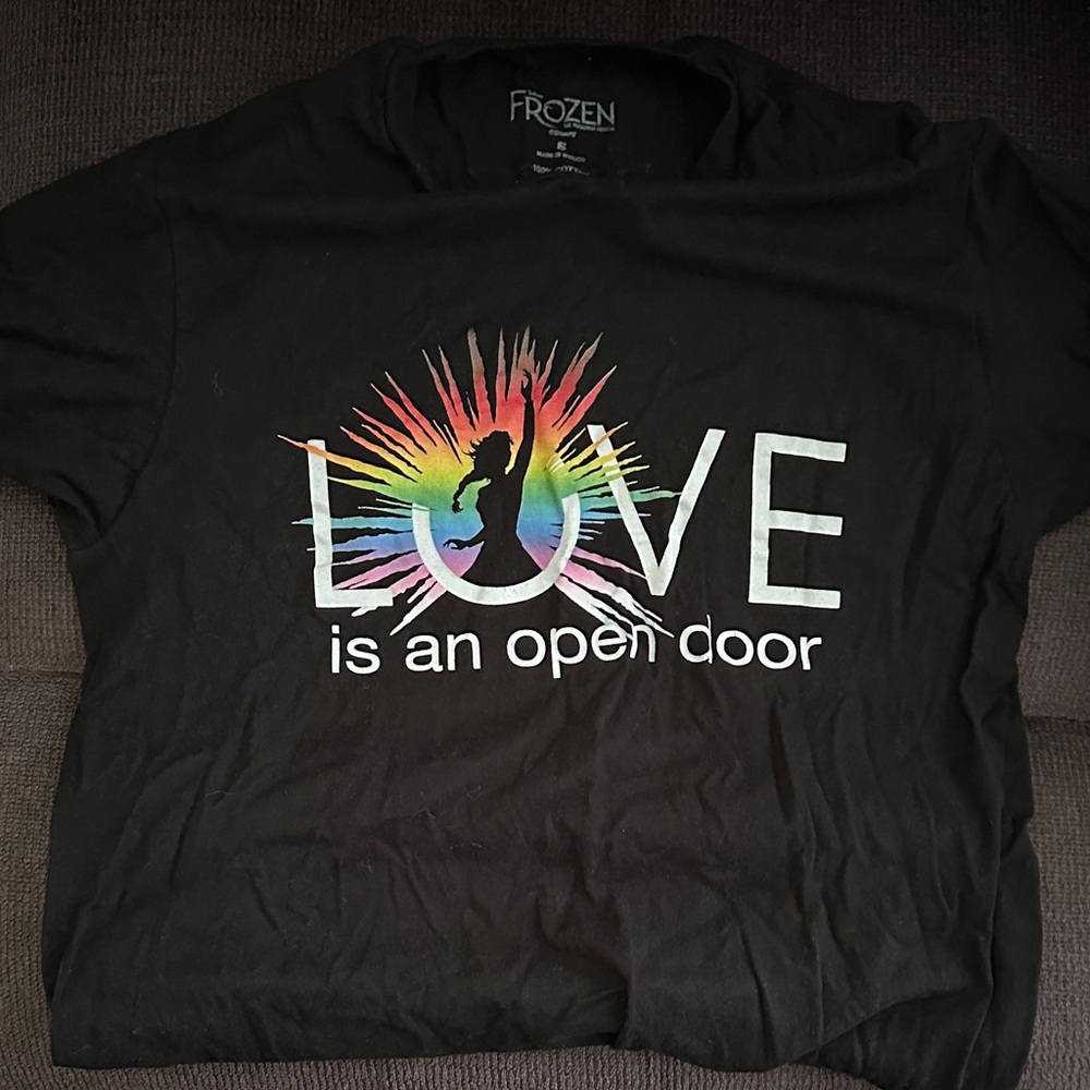 Frozen Broadway Pride Graphic T-Shirt